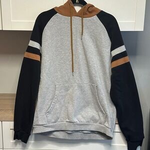 Denim & Flower Ricky Singh Men's Size XL TriColor Hoodie Alternative‎ Streetwear